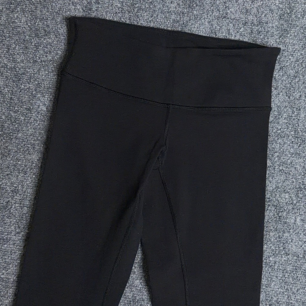Lululemon Align High-Rise Black Crop Leggings Womens 4 Lounge Yoga Pilates